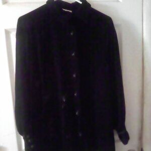 Black Velvet Blazer